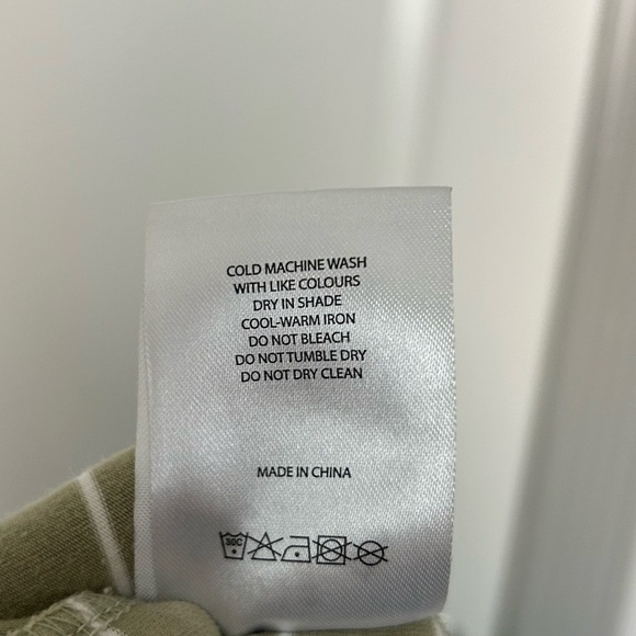 Sarah's Day x White Fox Active Green Striped Jogger Pants Size Medium - Picture 10 of 11